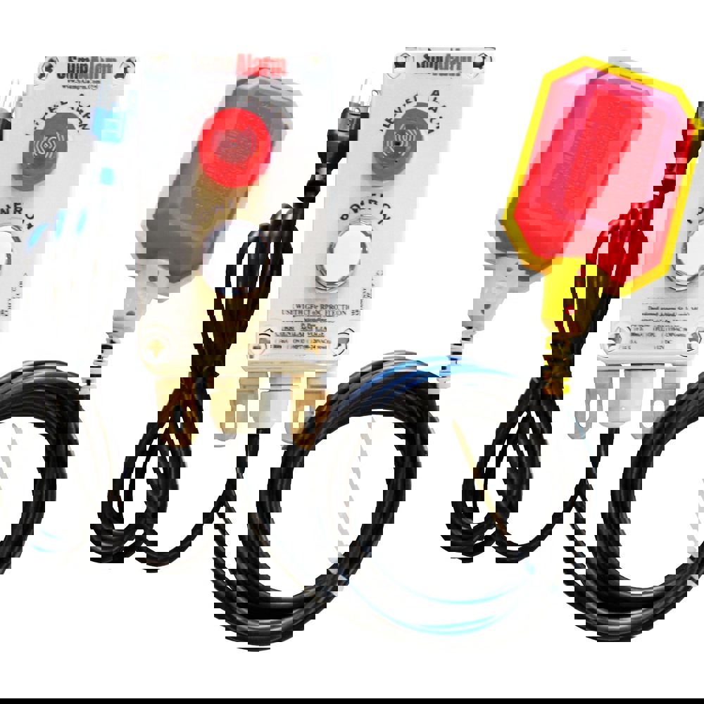 High-Water Alarms; Voltage: 100-120 VAC; Maximum Operating Temperature C: 60.000; Material: Polycarbonate; Alarm Level: White Power Indicator Light; Red warning light; 90DB Horn; For Use With: Grinder Pump; Water Storage Tank; Sump Pump; Float Material: P